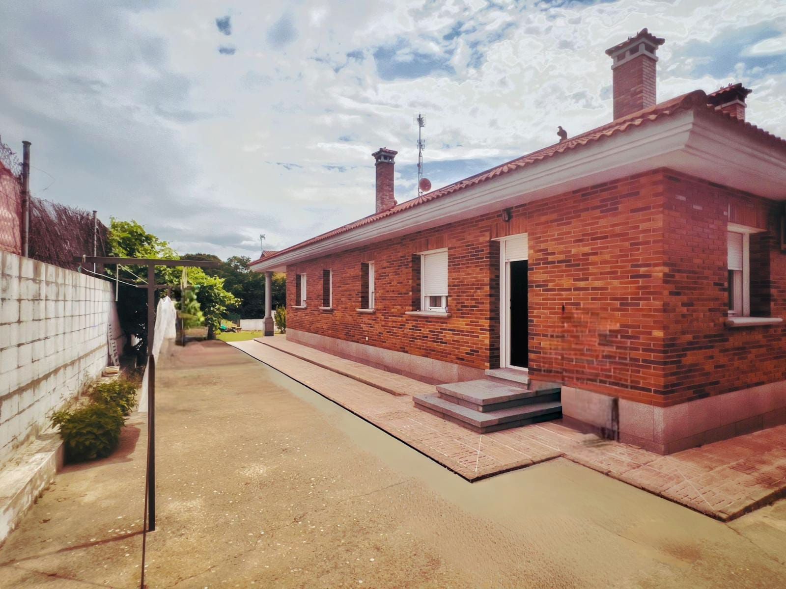 Vista exterior de Casa o chalet en venta en Galapagar con Aire acondicionado, Calefacción y Jardín privado