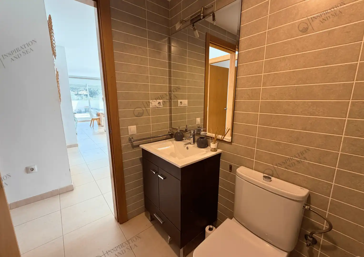 Bathroom of Flat for sale in Eivissa  with Air Conditioner, Terrace and Furnished