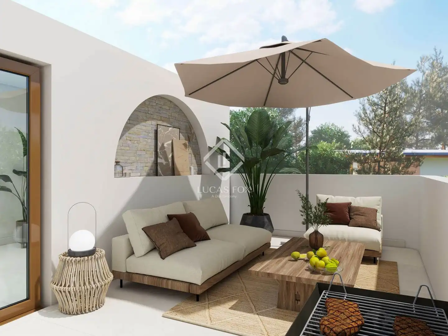 Terrace of Houses for sale in El Puig de Santa Maria  with Air Conditioner and Terrace