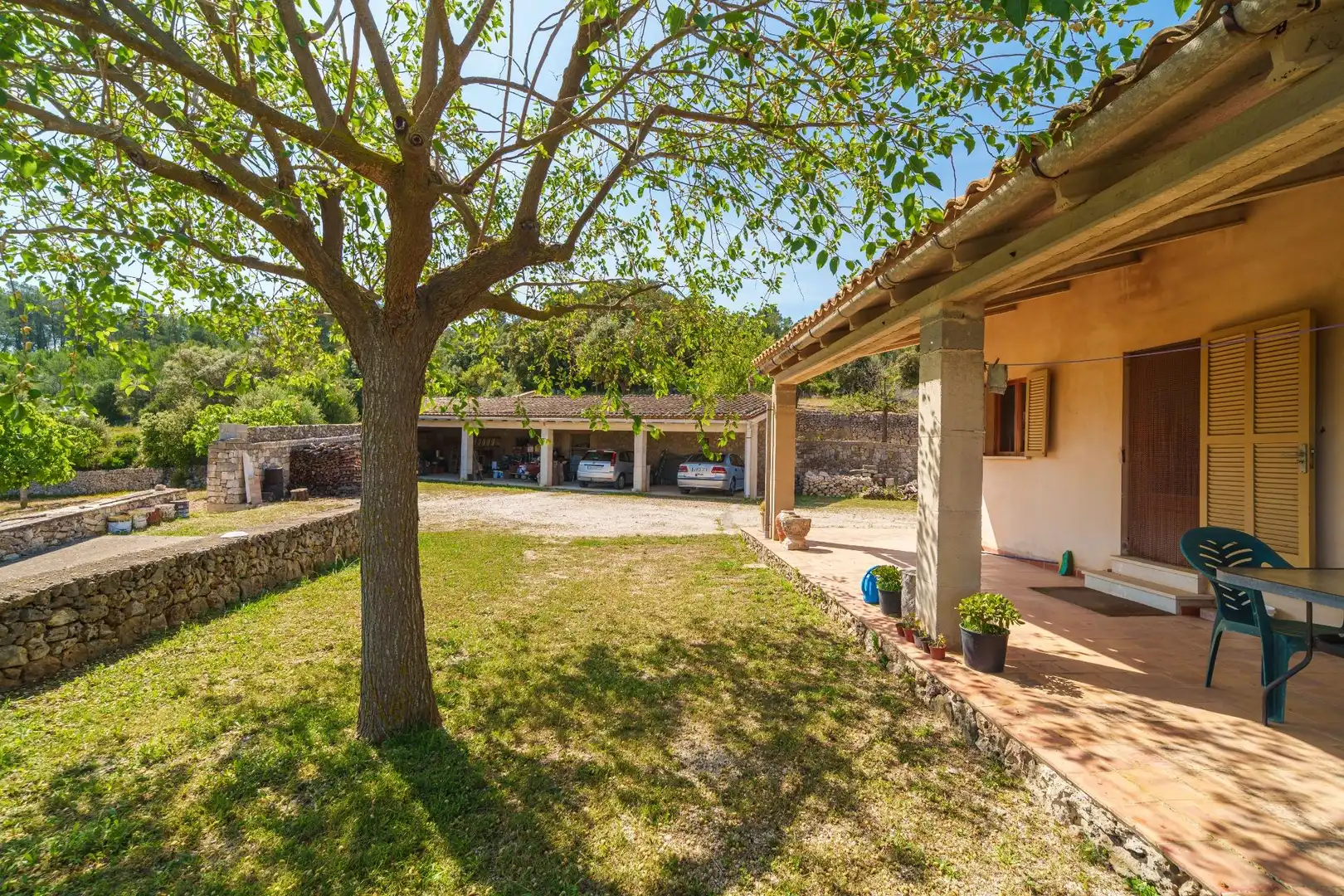 Jardín de Finca rústica en venta en Selva con Jardín privado, Terraza y Trastero