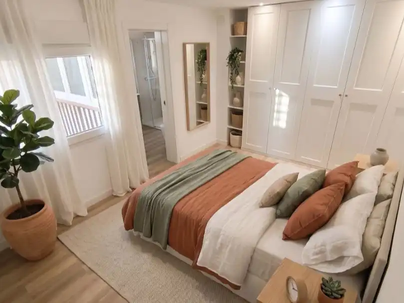 Bedroom of Flat for sale in Alicante / Alacant  with Air Conditioner, Terrace and Balcony