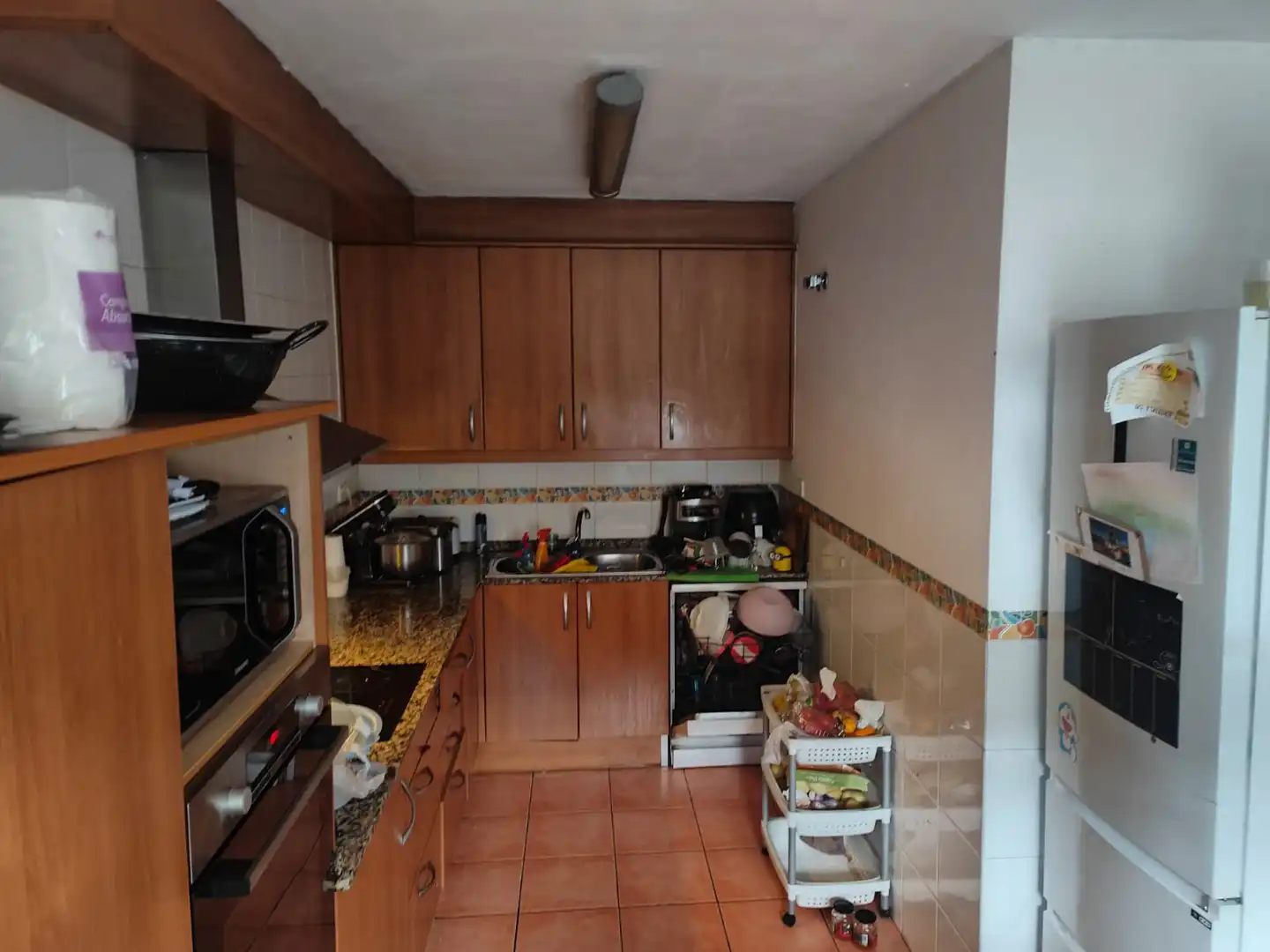 Cuina de Casa adosada en venda en Tona amb Calefacció, Jardí privat i Parquet