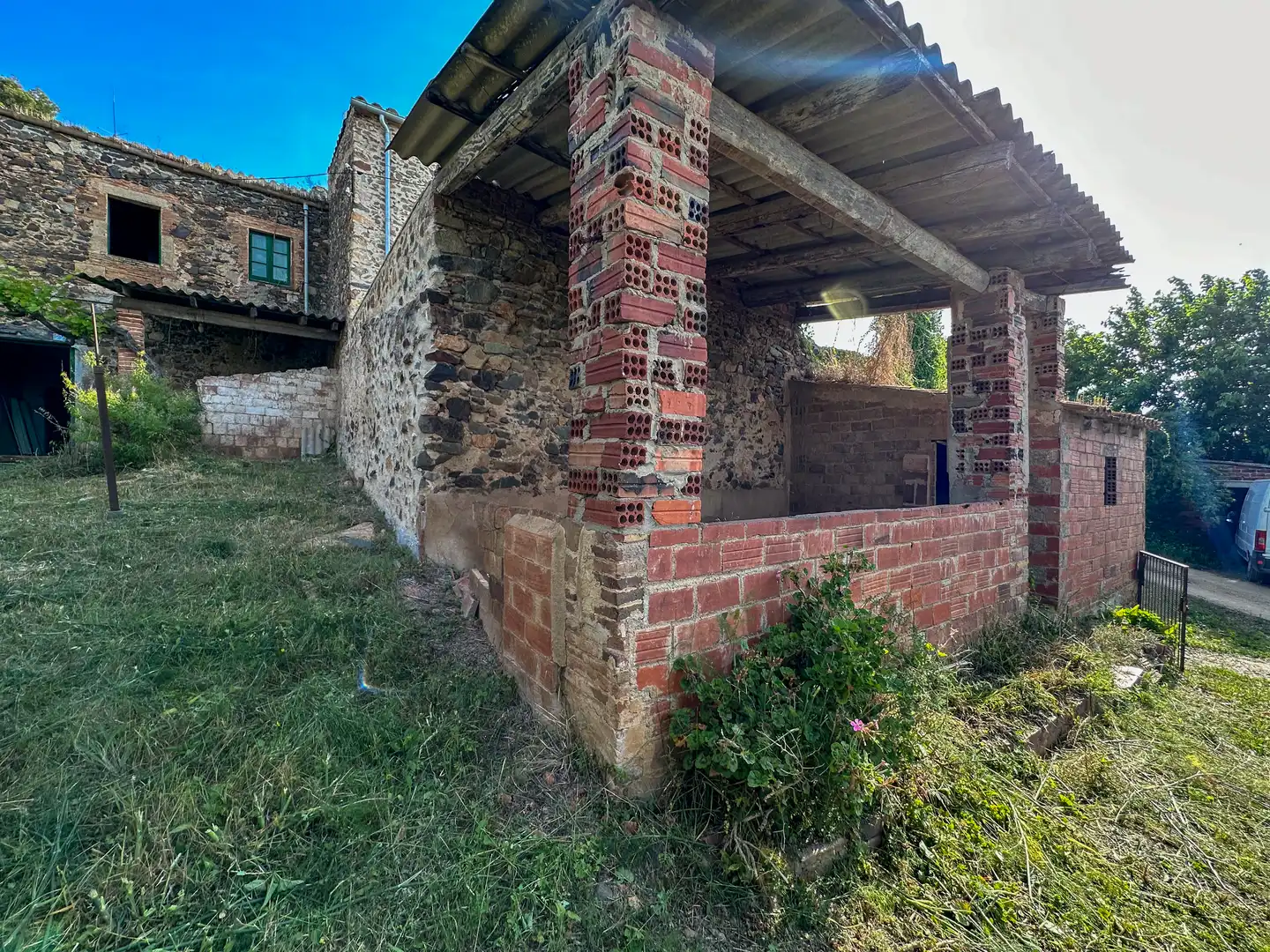 Vista exterior de Finca rústica en venta en Vall-llobrega con Jardín privado