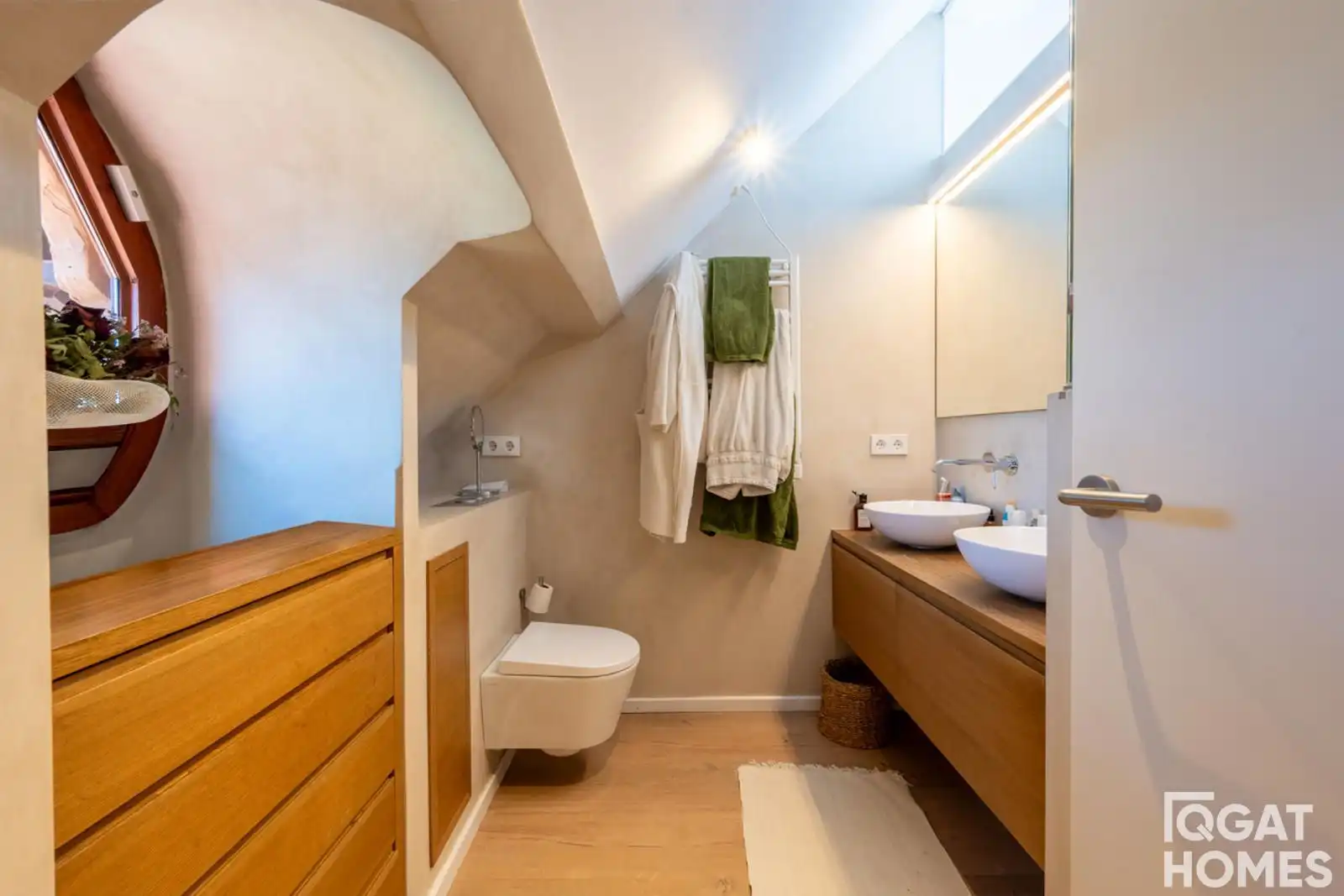Bathroom of Detached homes for sale in Sant Cugat del Vallès  with Air Conditioner, Heating and Terrace