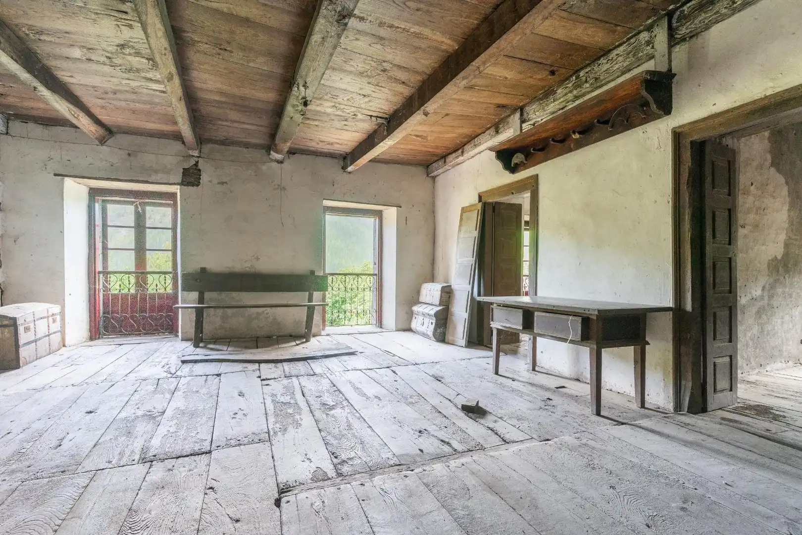 Sala d'estar de Casa o xalet en venda en Allande amb Jardí privat i Balcó