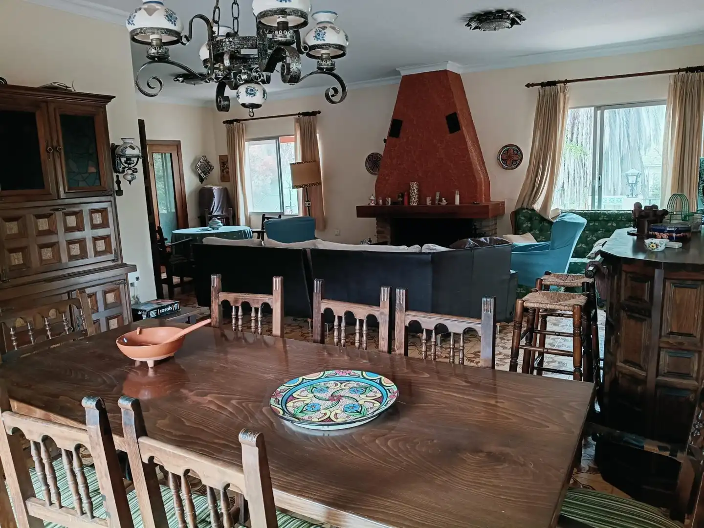 Comedor de Casa o chalet en venta en Alzira con Jardín privado y Terraza