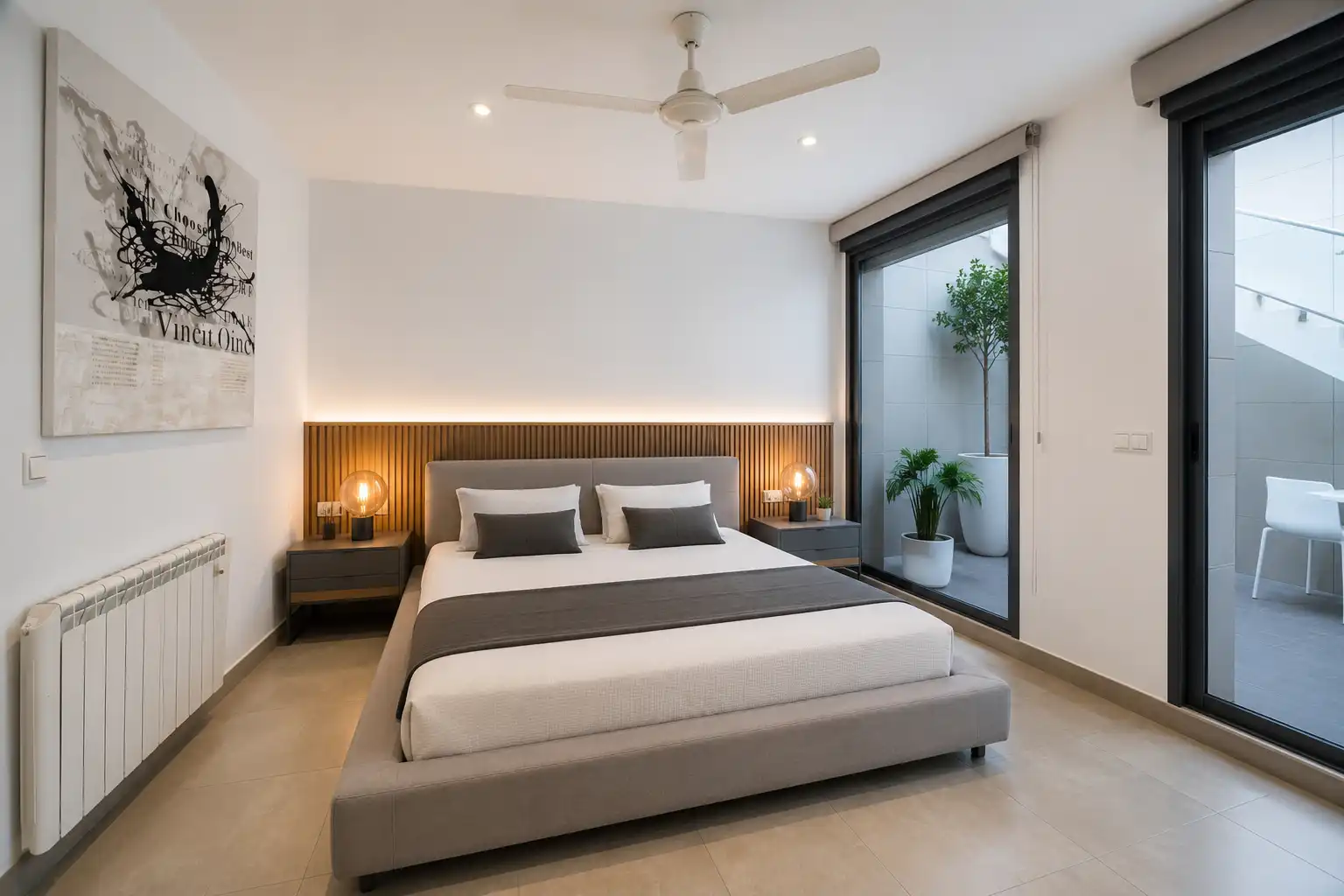Dormitori de Casa adosada en venda en Torrent amb Aire condicionat, Jardí privat i Parquet