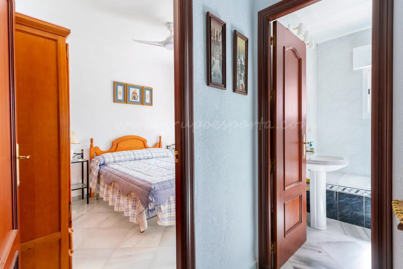 Habitación de Casa o chalet en venta en Villanueva del Ariscal con Aire acondicionado, Calefacción y Jardín privado