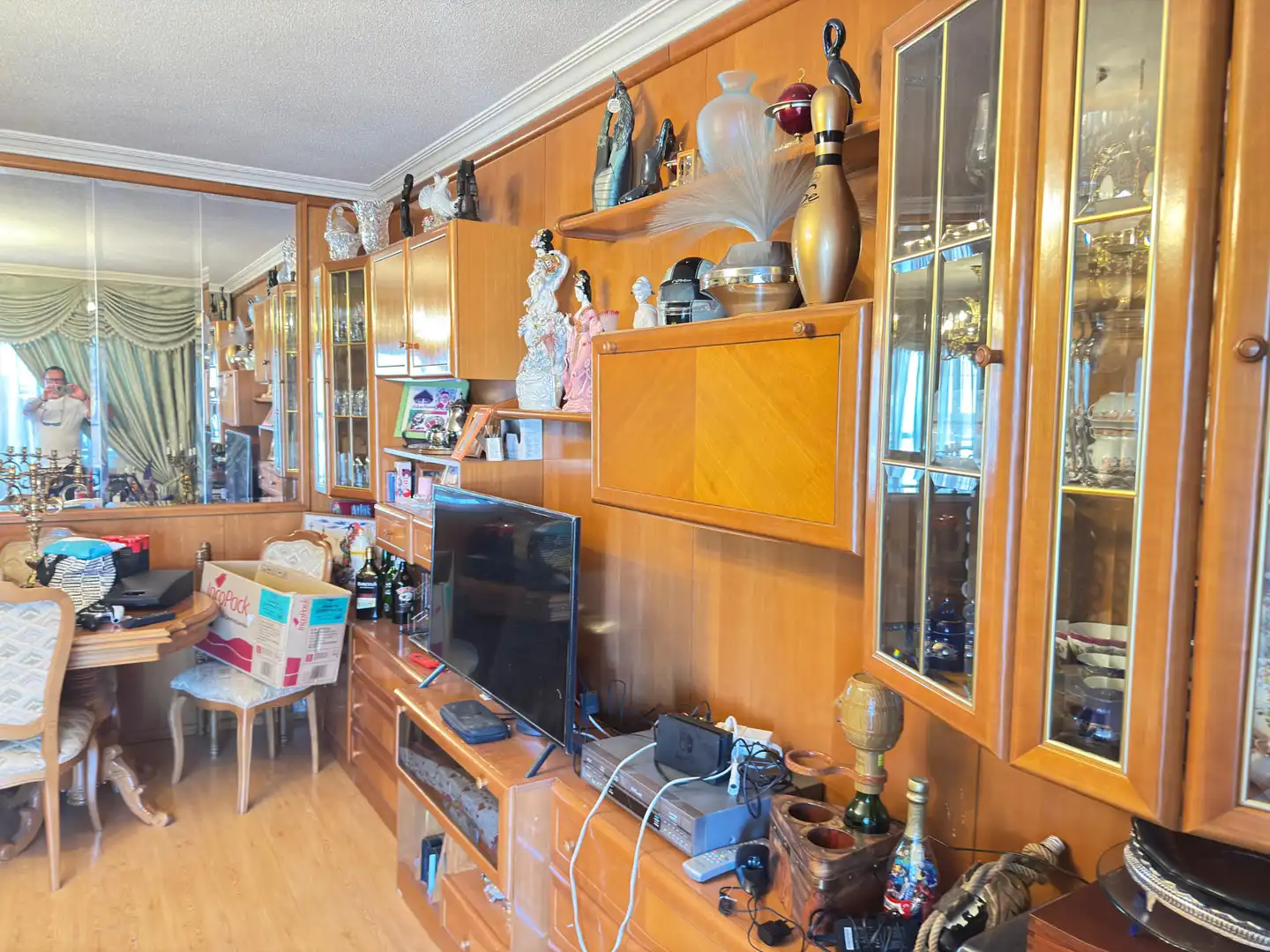 Living room of Flat for sale in Parla  with Heating, Terrace and Balcony