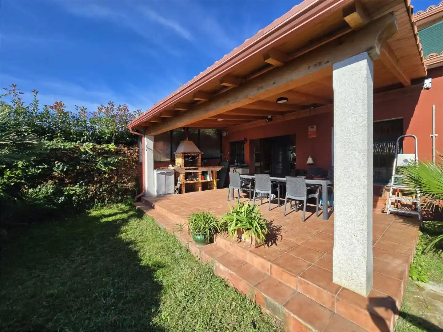 Terrace of Flat for sale in Oleiros  with Private garden, Furnished and Balcony