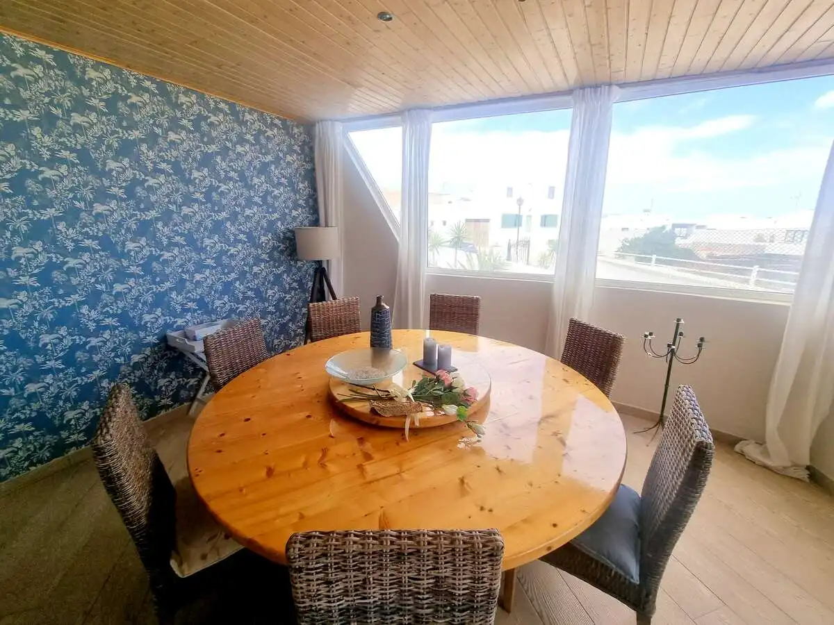 Dining room of Houses for sale in Tías  with Air Conditioner, Private garden and Terrace
