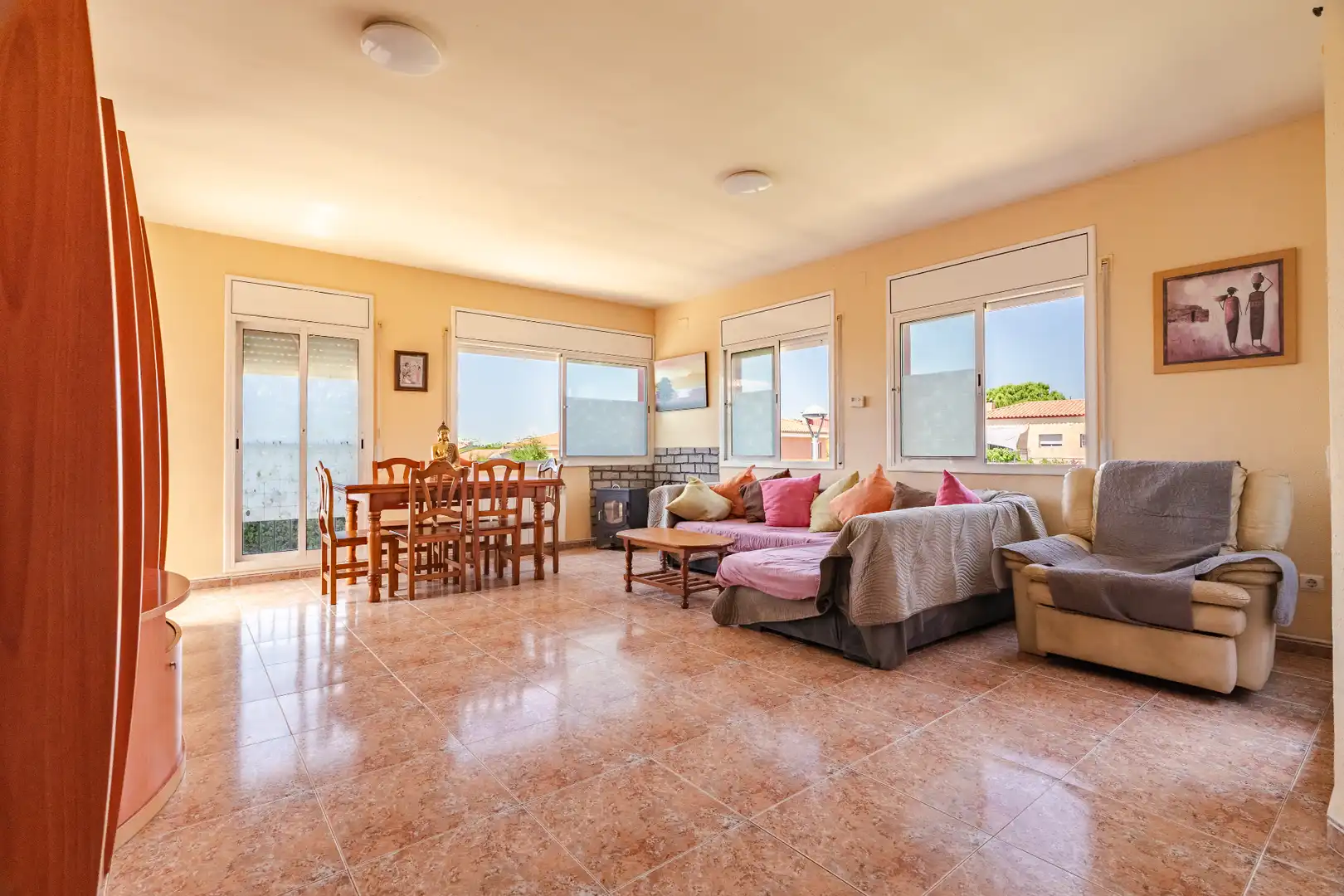 Living room of Houses for sale in La Secuita  with Air Conditioner, Heating and Private garden