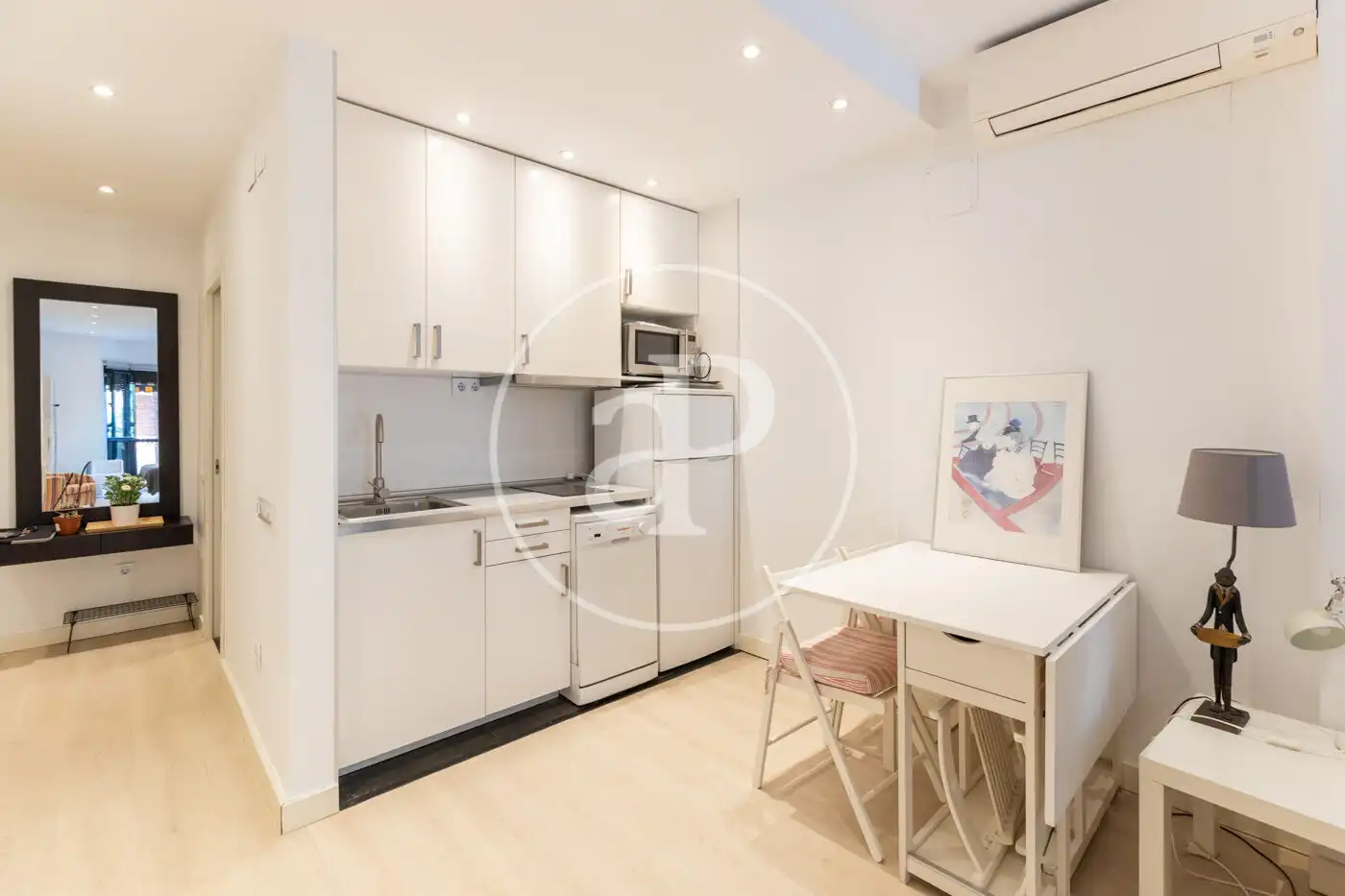 Kitchen of Lofts for rent in Madrid  with Air Conditioner, Heating and Furnished