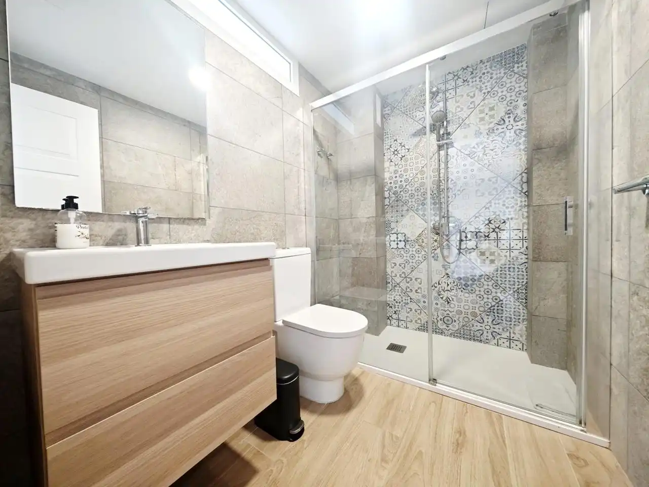 Badezimmer von Wohnung zur Miete in San Bartolomé de Tirajana mit Terrasse, Möbliert und Balkon