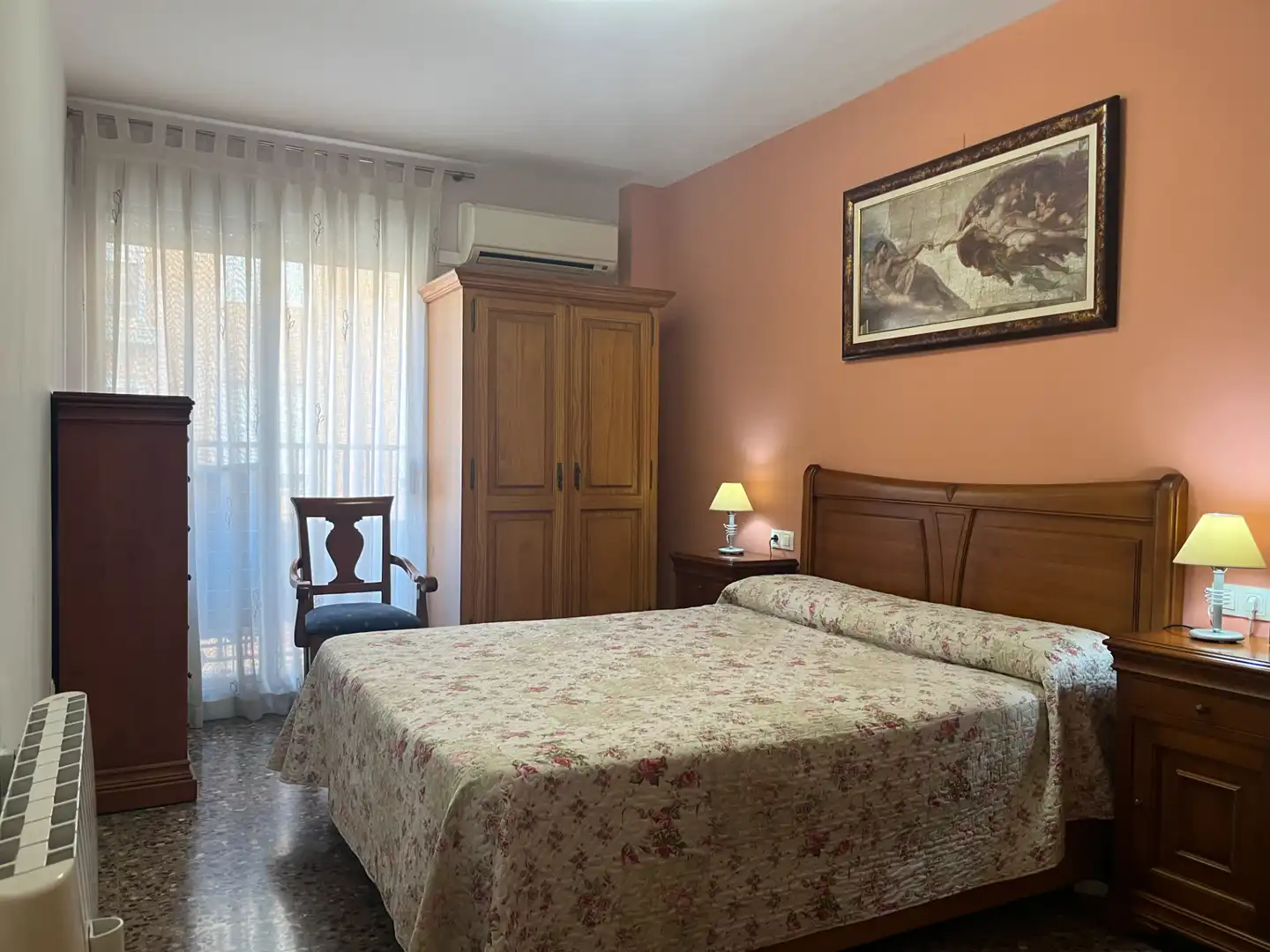 Bedroom of Flat for sale in Valencia  with Air Conditioner, Terrace and Storage room