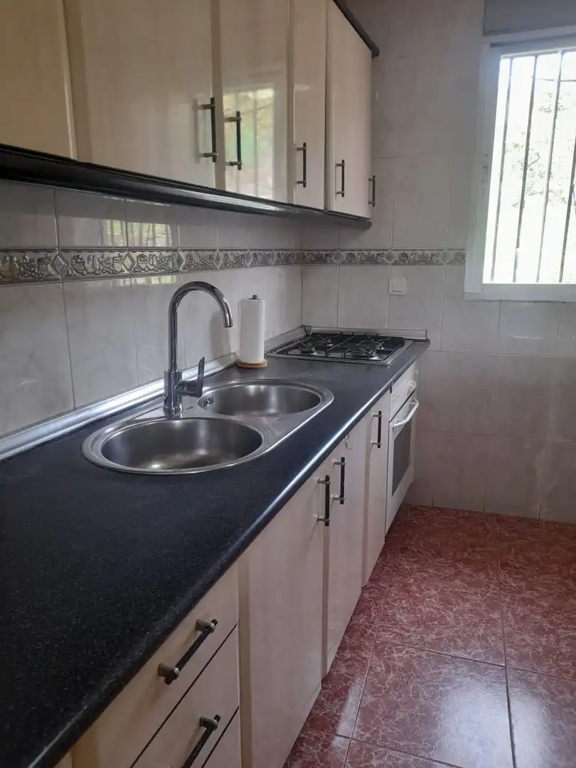 Cocina de Finca rústica en venta en Frigiliana con Calefacción, Jardín privado y Terraza
