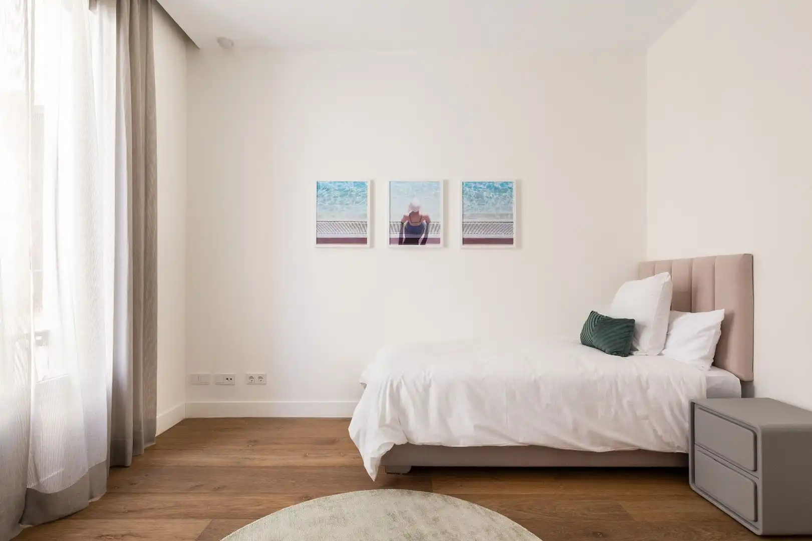 Bedroom of Attic for rent in Madrid  with Air Conditioner, Heating and Terrace