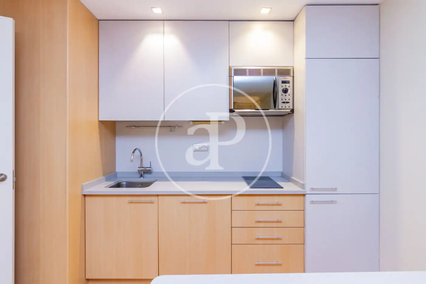 Küche von Wohnung zur Miete in Madrid mit Klimaanlage, Heizung und Möbliert