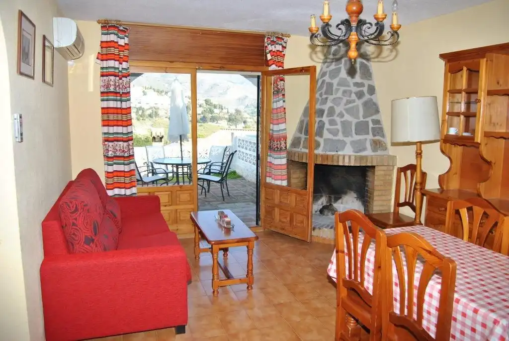 Living room of Detached homes for rent in Almuñécar  with Air Conditioner, Heating and Private garden