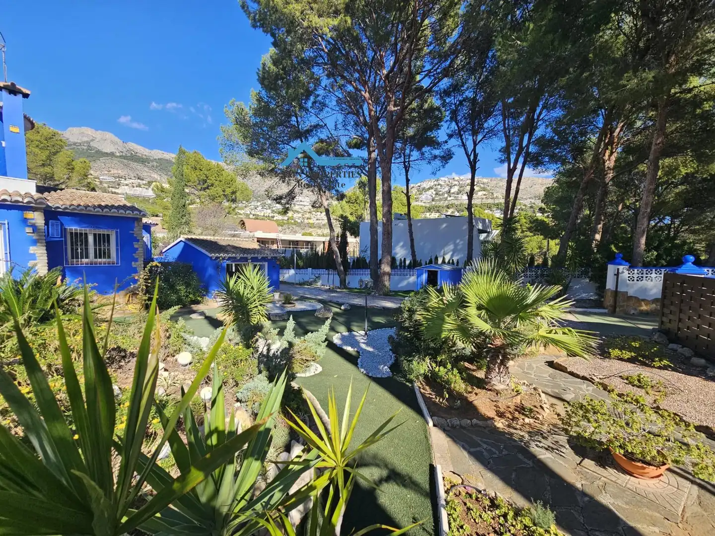Vista exterior de Casa o chalet en venta en Altea con Aire acondicionado, Calefacción y Jardín privado