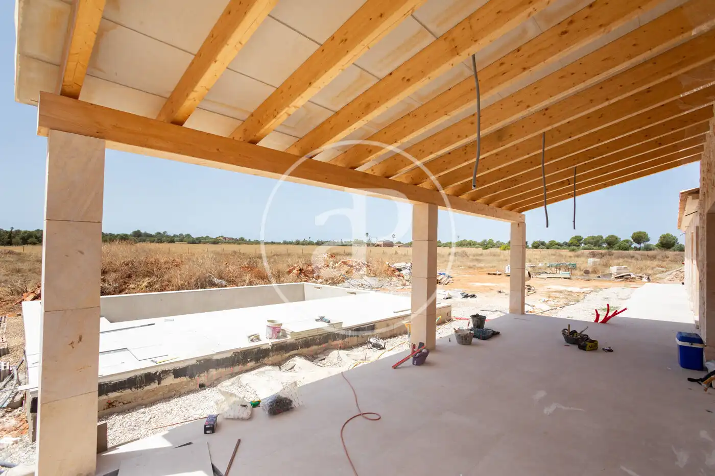 Terraza de Casa o chalet en venta en Campos con Aire acondicionado, Calefacción y Jardín privado