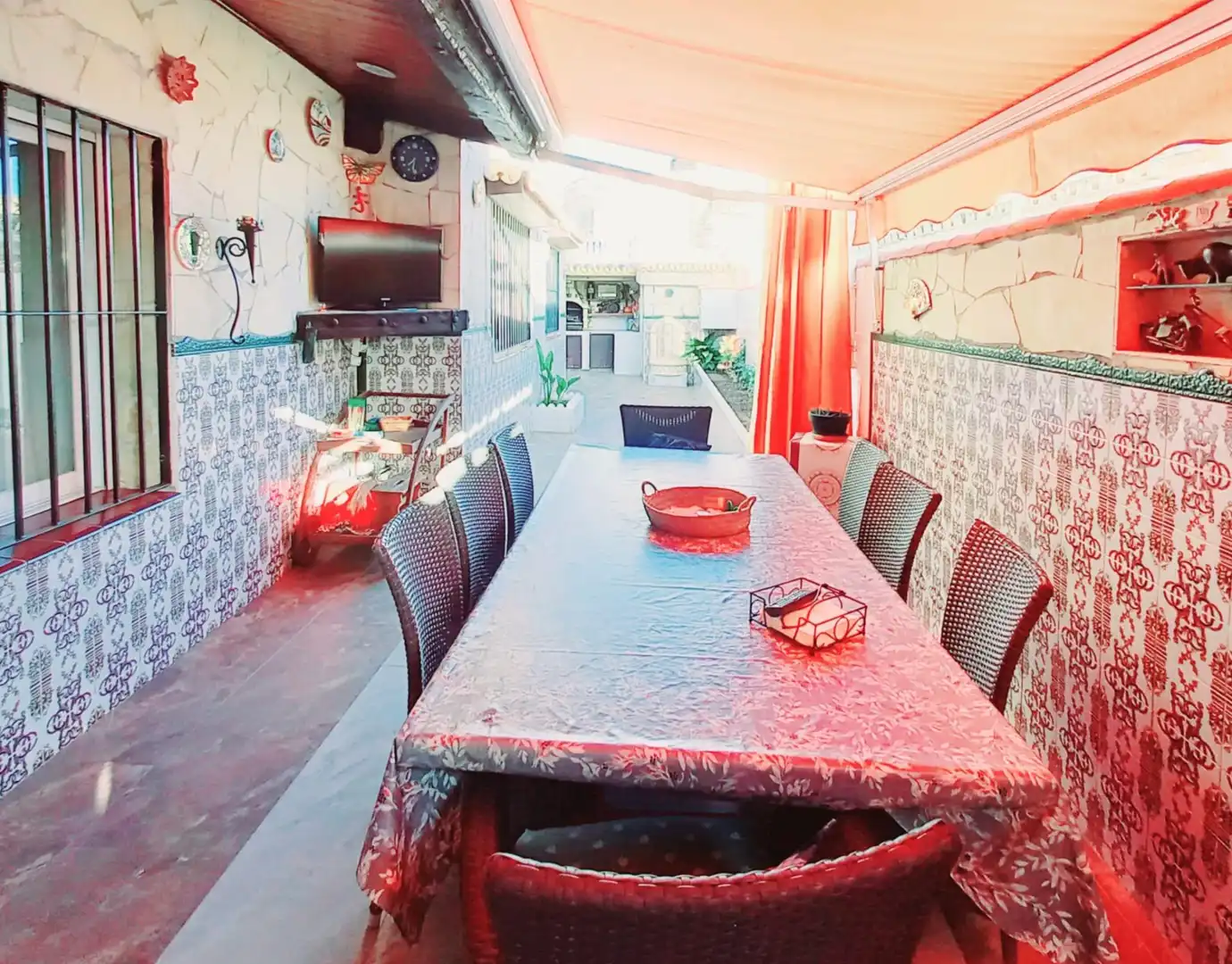 Terraza de Casa o chalet en venta en Rincón de la Victoria con Aire acondicionado, Jardín privado y Terraza