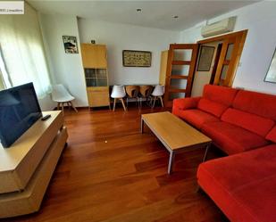 Living room of House or chalet to rent in L'Ampolla  with Air Conditioner, Heating and Private garden