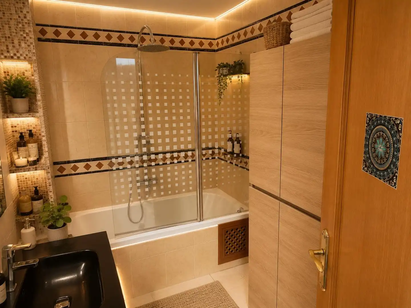 Baño de Ático en venta en Carlet con Aire acondicionado, Calefacción y Terraza
