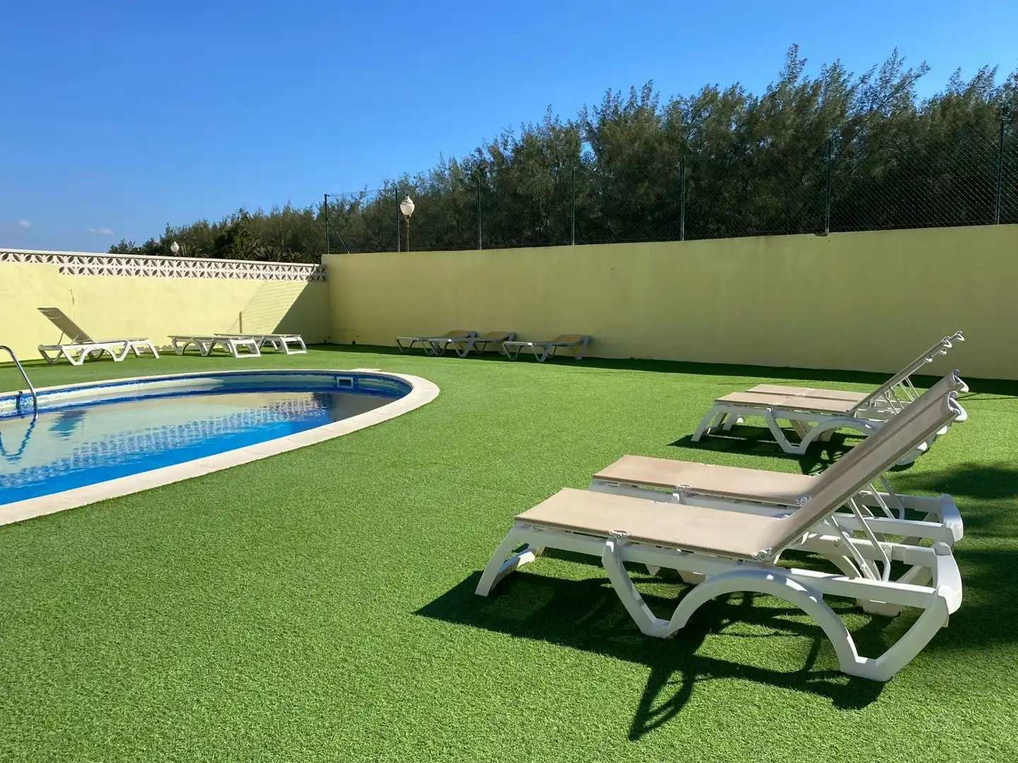 Swimming pool of Flat for sale in Pájara  with Private garden, Terrace and Community pool