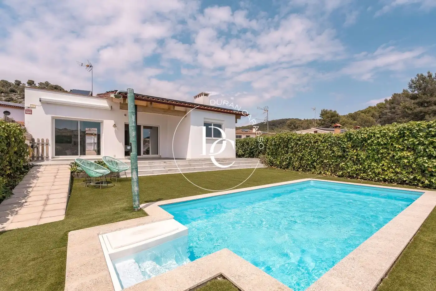 Piscina de Casa o chalet en venta en Sant Pere de Ribes con Aire acondicionado, Calefacción y Jardín privado