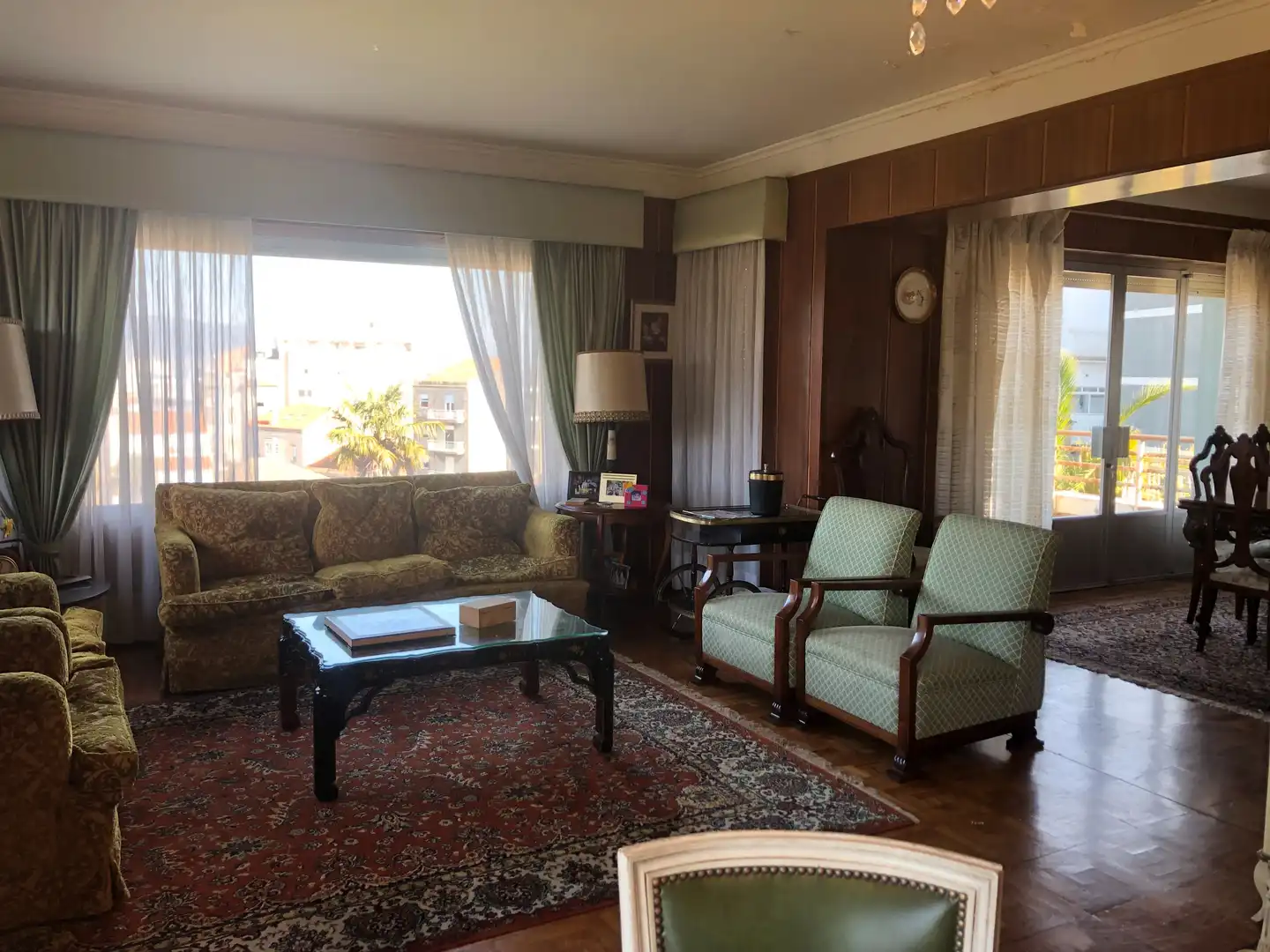 Living room of Houses for sale in Vigo   with Private garden, Terrace and Storage room