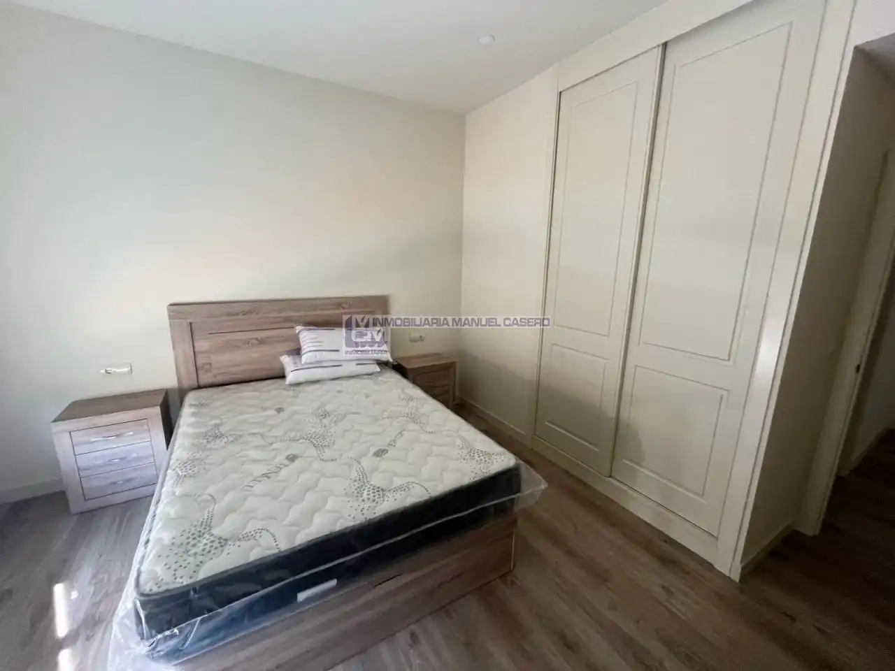 Bedroom of Apartments for rent in Cáceres  with Air Conditioner, Heating and Furnished