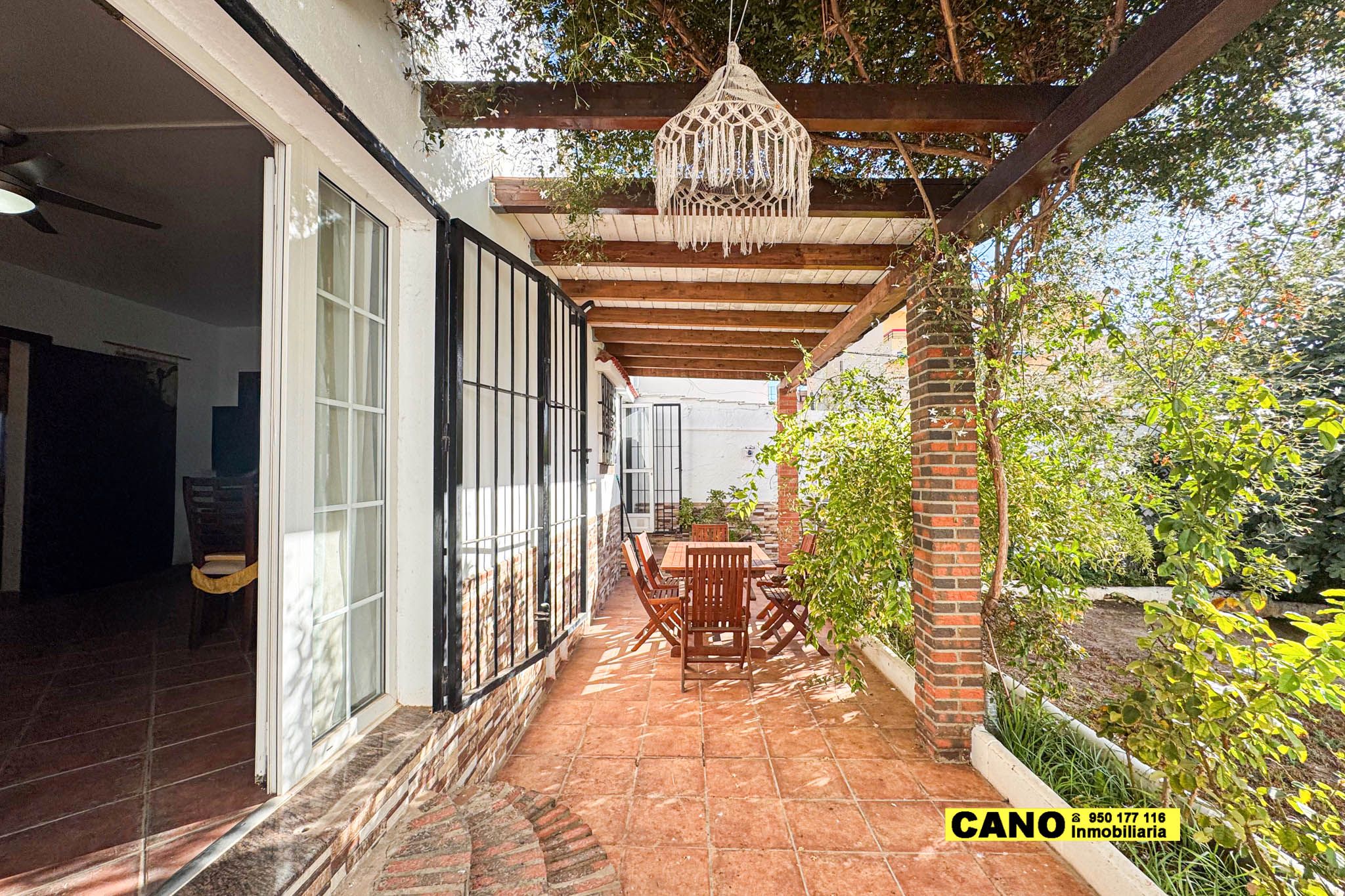 Terrace of House or chalet for sale in Roquetas de Mar  with Air Conditioner and Heating