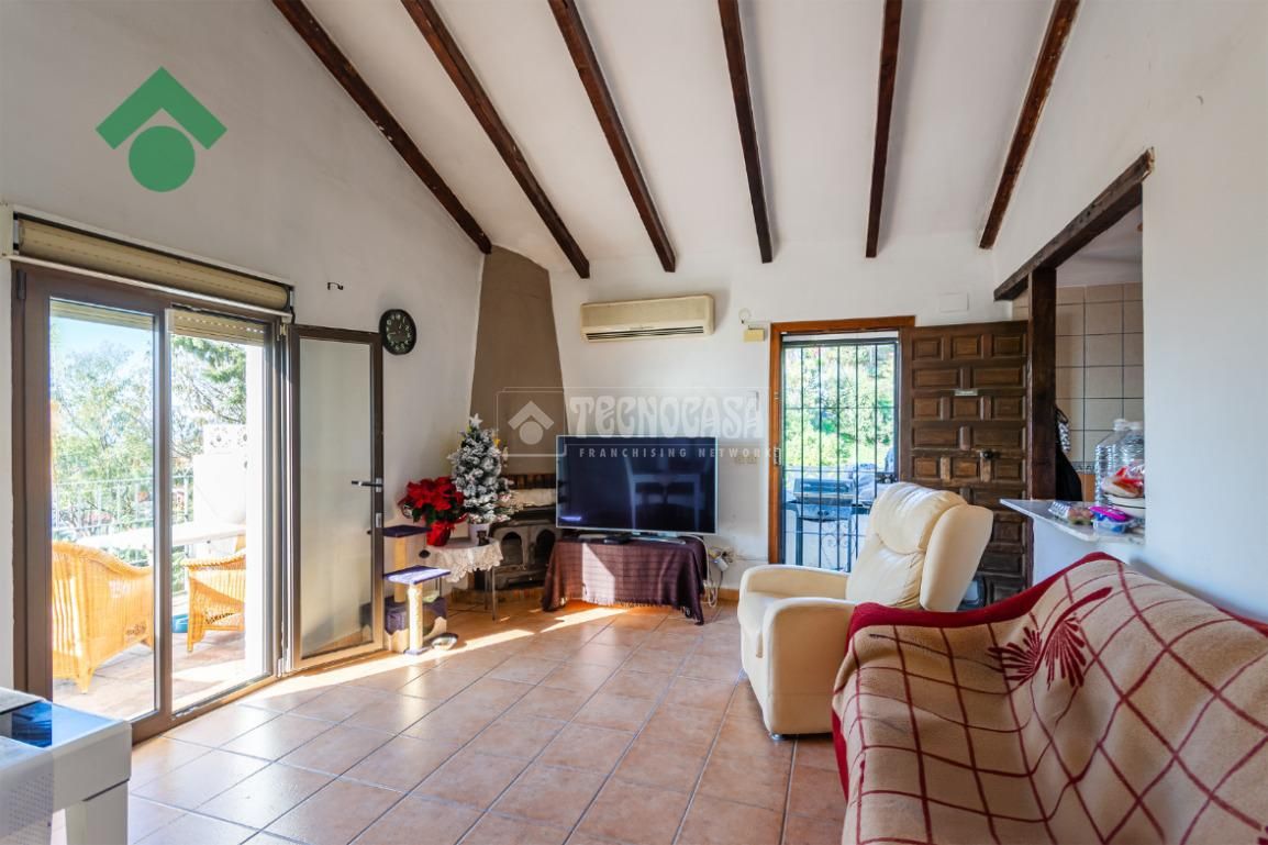 Living room of Single-family semi-detached for sale in Vélez-Málaga  with Air Conditioner and Terrace