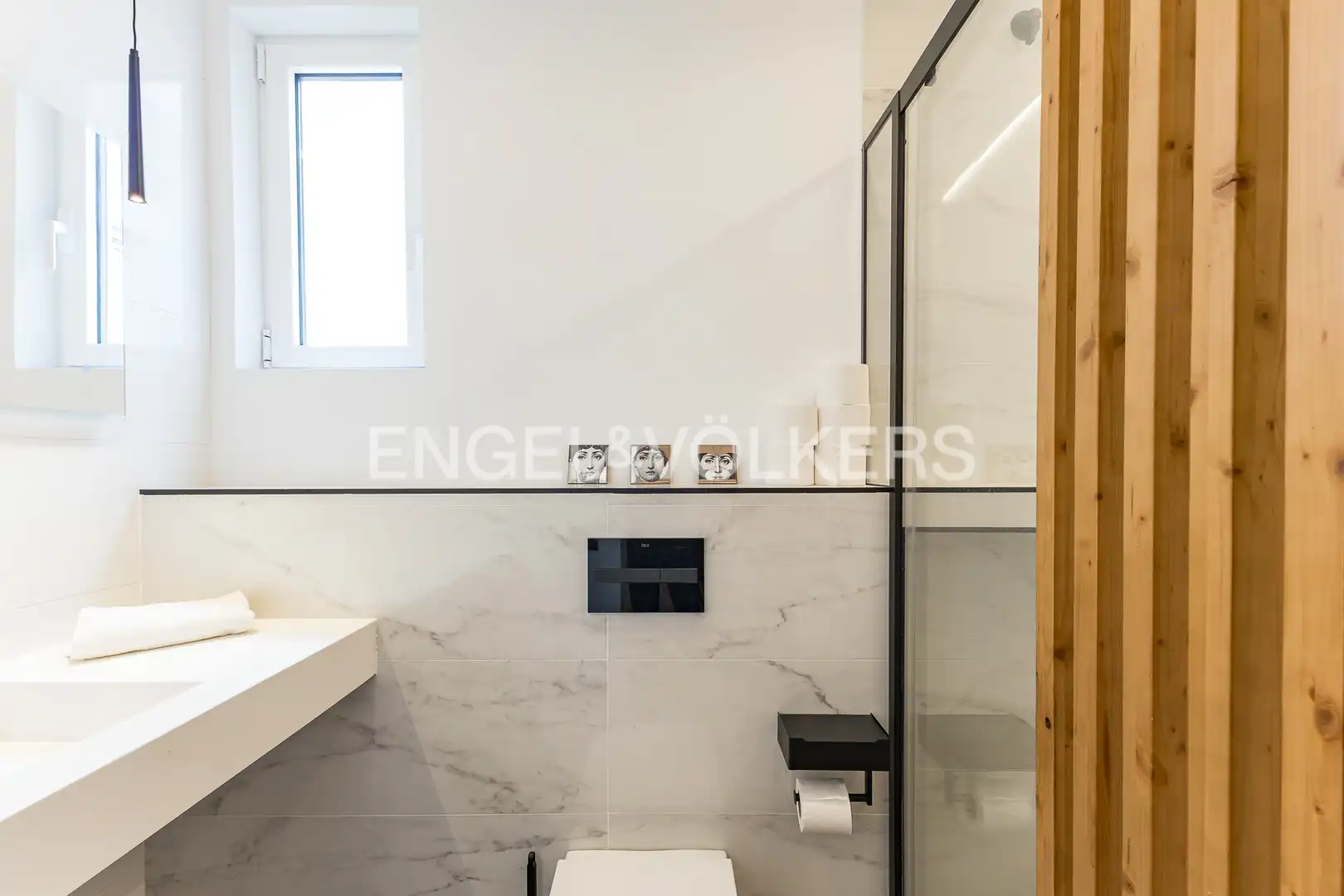 Baño de Ático en venta en Barcelona con Aire acondicionado, Calefacción y Parquet
