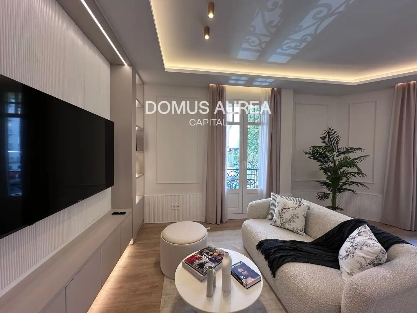 Sala de estar de Piso en venta en Madrid con Aire acondicionado, Calefacción y Amueblado