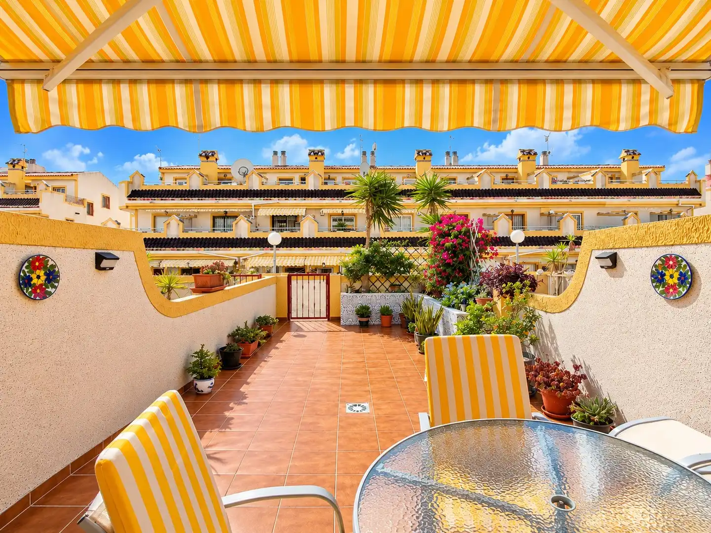 Terrassa de Casa adosada en venda en Orihuela Costa