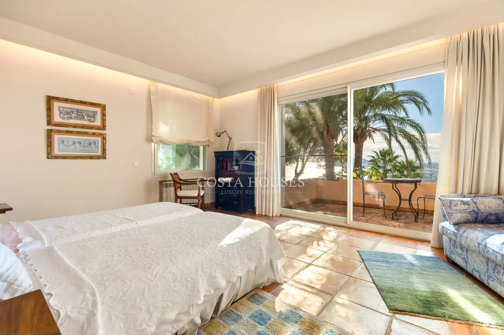 Habitación de Casa o chalet en venta en Altea con Aire acondicionado, Jardín privado y Terraza