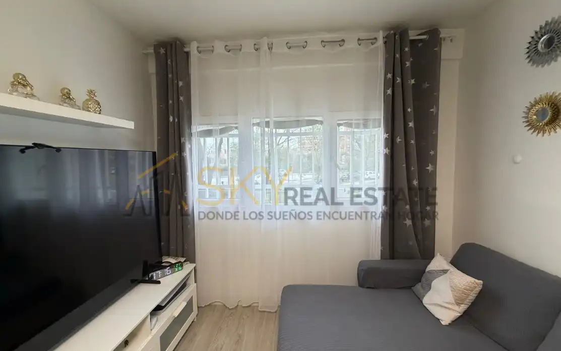 Sala de estar de Piso en venta en Madrid
