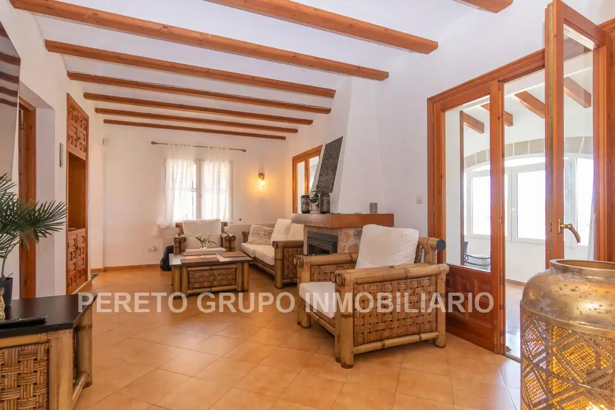 Living room of Houses for sale in Dénia  with Air Conditioner, Heating and Private garden