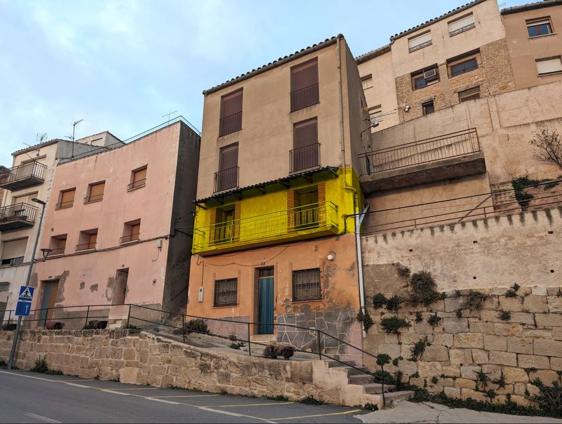 Exterior view of Flat for sale in Horta de Sant Joan  with Balcony