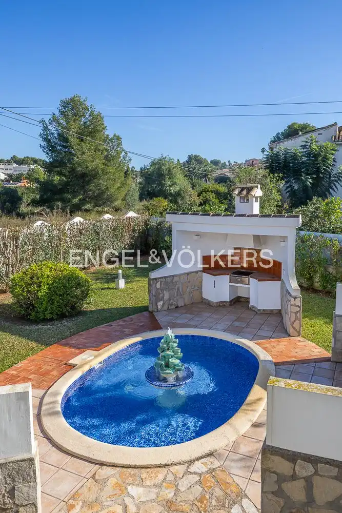 Exterior view of Houses for sale in Dénia  with Air Conditioner, Heating and Private garden