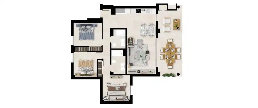 Planta baja en venta en Mijas con Aire acondicionado, Calefacción y Terraza