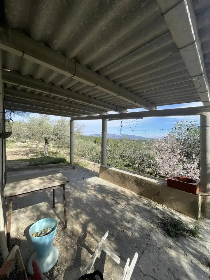 Terraza de Finca rústica en venta en L'Ametlla de Mar 