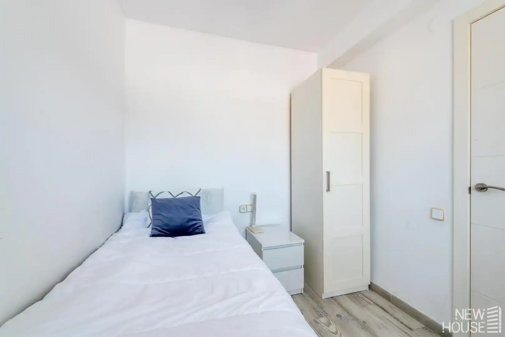 Schlafzimmer von Wohnung zur Miete in Alicante / Alacant mit Klimaanlage und Balkon