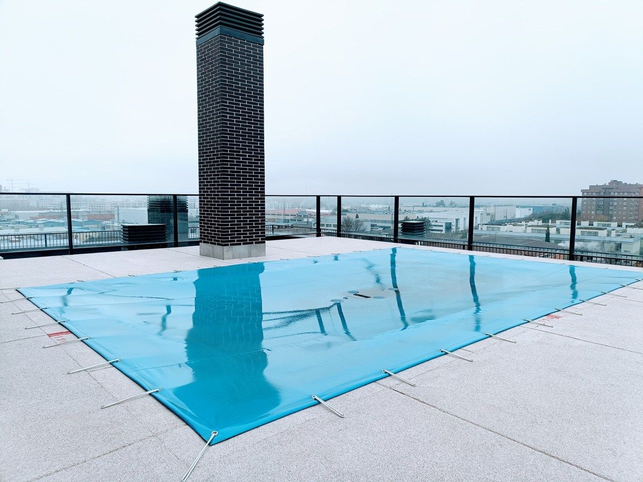 Swimming pool of Flat to rent in Móstoles  with Air Conditioner, Terrace and Furnished