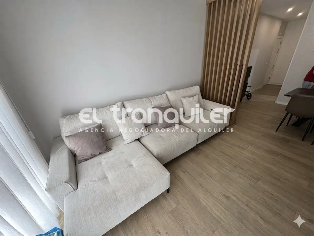 Living room of Flat for rent in Madrid  with Air Conditioner, Terrace and Storage room