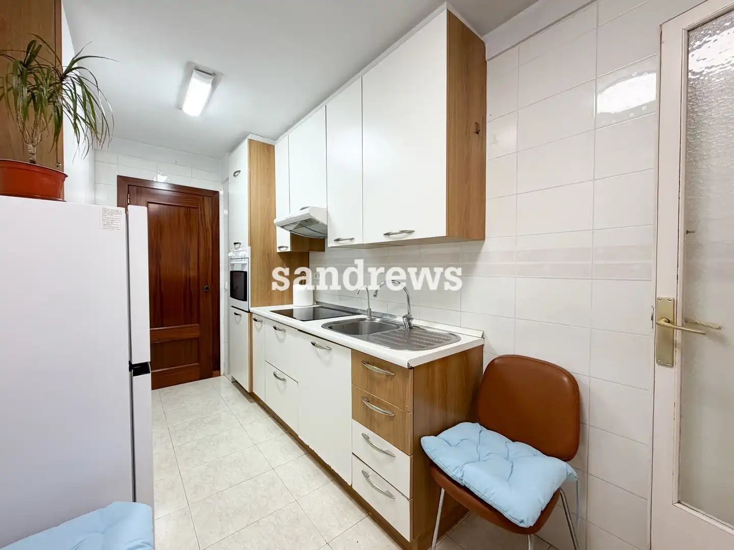 Kitchen of Flat for sale in Figueres  with Air Conditioner and Heating