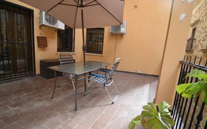 Terrace of Flat for sale in Plasencia  with Air Conditioner, Heating and Parquet flooring