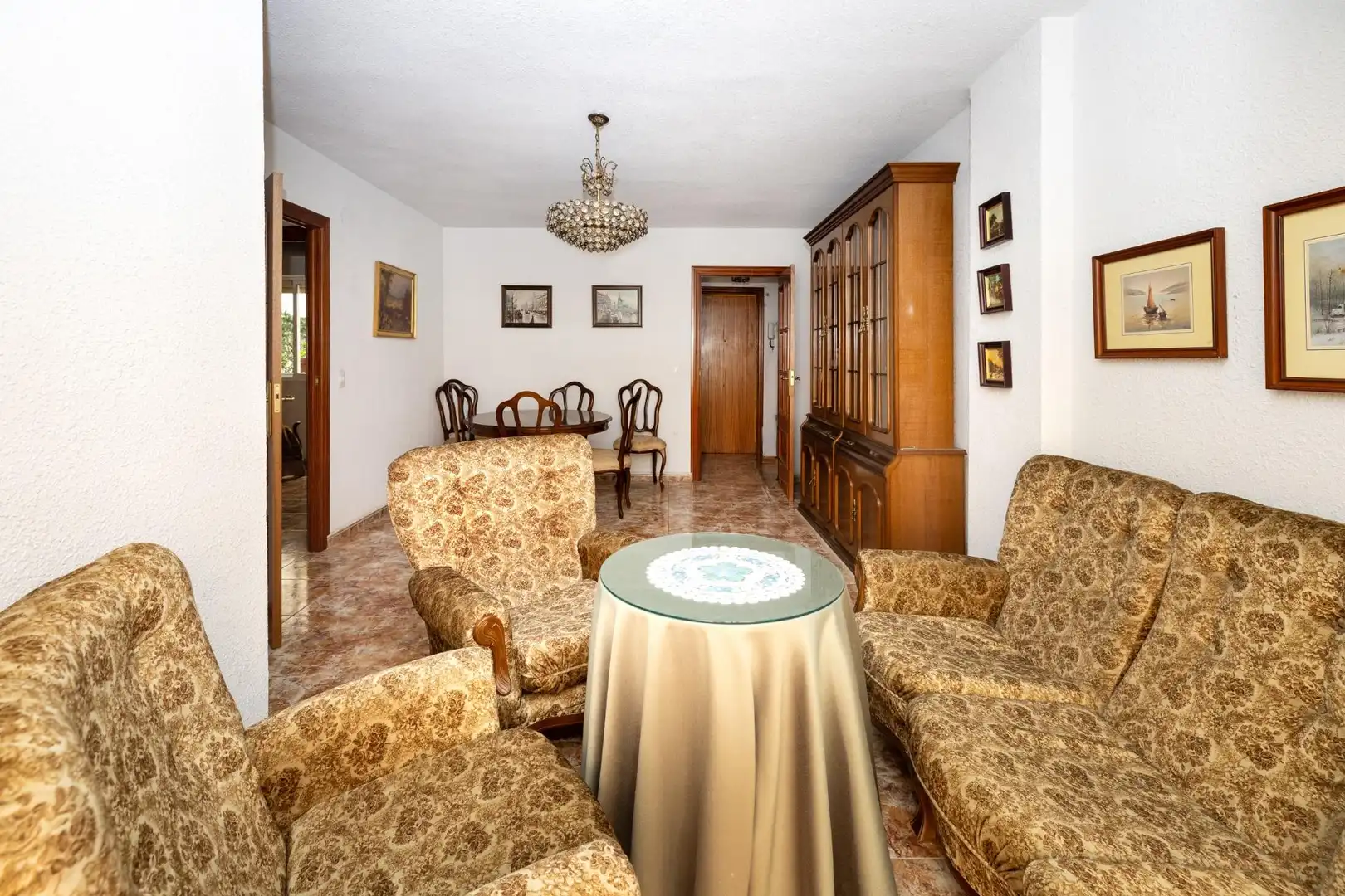 Wohnzimmer von Wohnung zum Verkauf in Granada mit Terrasse und Möbliert